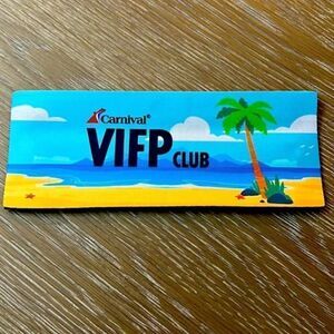NEW Carnival VIFP Cookie Koozie 12oz. Can Holder Slap Bracelet Type